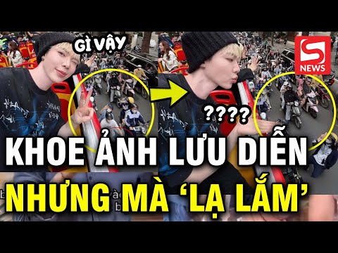 Erik khoe bức ảnh đoàn người chạy theo các Anh Trai, zoom kĩ khiến fan hoang mang