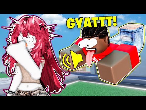 GIRL VOICE TROLLING In Roblox The Strongest Battlegrounds