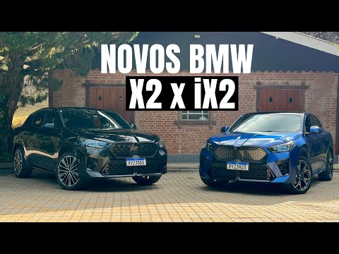 NOVO BMW X2 x NOVO BMW iX2: qual a melhor opção?