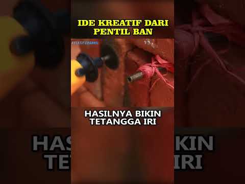 ide kreatif pentil ban bekas #youtube #tutorial #diy #kreatif #short