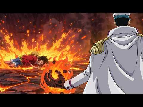 Akainu Decides to Attack Luffy Personally! Akainu vs Luffy - One Piece