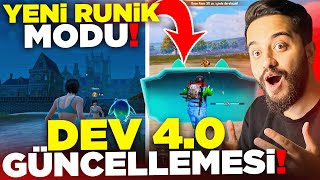 YENİ RUNİK HAYALET MODU! DEV 4.0 GÜNCELLEMESİ GELDİ! PUBG Mobile