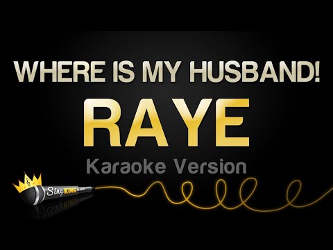RAYE - WHERE IS MY HUSBAND! (Karaoke Version)