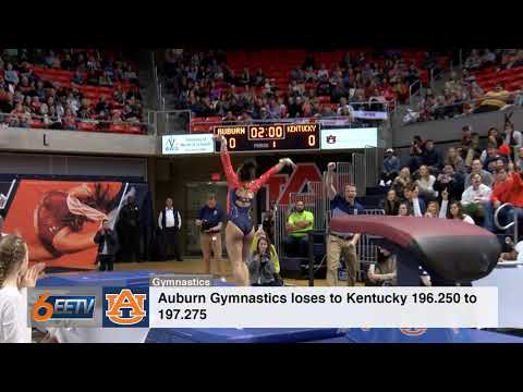Auburn Gymnastics vs Kentucky 2-7-2020