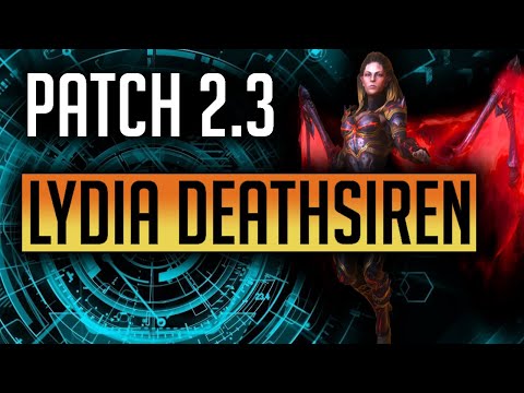 RAID | Patch 2.3 confirmed! Lydia Deathsiren new level of busted? Faction Wars Legendary!