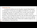 History of the Catholic Church in Central City