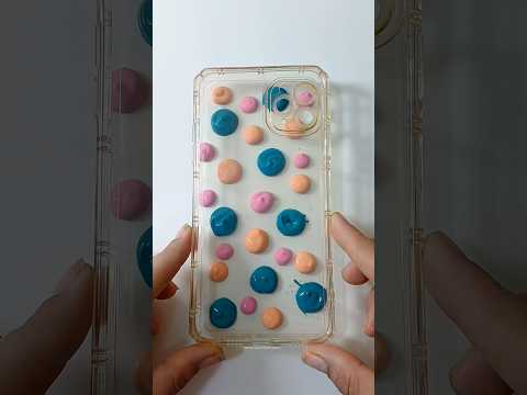 Satisfying Phone case Painting with acrylic colour || #painting #drawing #art #satisfying #shorts