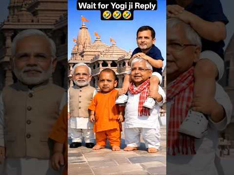 🤣 Political Comedy Circus | Ep-01 | Modi Ji, Lalu Ji, Rahul Gandhi & Yogi Adityanath Funny Video