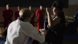 Cobra kai S3E1 Miguel wakes up coma Miguel dreams [No music edition HD]