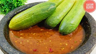 Ternyata Timun Dibuat Begini Enak Segar dan Kaya Manfaat ‼️Timun Rebus Bumbu Rujak
