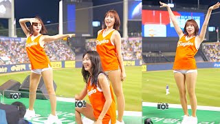 존재가 명품 그 자체인 하지원 | 한화이글스 치어리더 하지원 치어리더 MEOVV Hands up | CheerLeader FanCAM 4K 60fps | 250808
