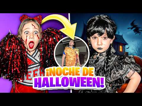 PIDIENDO DULCES en HALLOWEEN | ASI nos DISFRAZAMOS | Los Molina