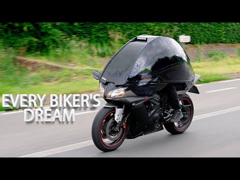 Every Biker's Dream: Motorcycle Roof for Rainy Weather