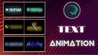 Alight Motion Text Presets || Top 15 presets