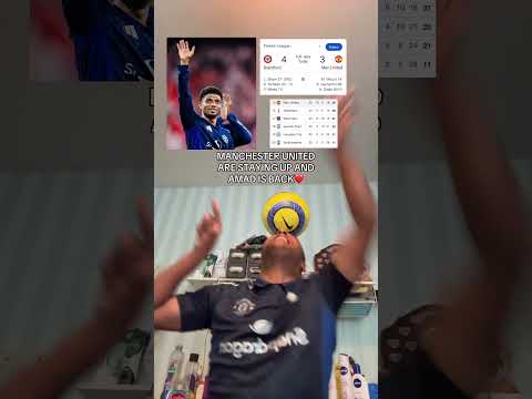 AMAD GOAL VS BRENTFORD. BRENTFORD 4-3 MANCHESTER UNITED HIGHLIGHTS #manchesterunited #brentford