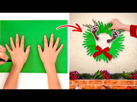 TOP CHRISTMAS DECORATION IDEAS 2024 🌟 DIY WALL HANGING