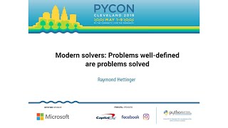Modern solvers: Problems well-defined are problems solved