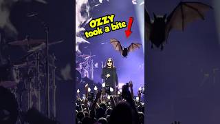 Why Ozzy Osbourne Actually Bit A Bat On Stage
