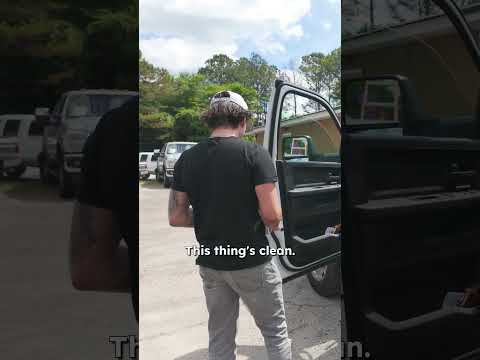 Customer Comes in to Sell His ALMOST NEW Truck