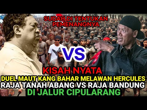 DUEL MAUT KANG BAHAR MELAWAN RAJA PREMAN TANAH ABANG HERCULES YANG MEMILIKI ILMU KEBAL SIAPA PEMEANG