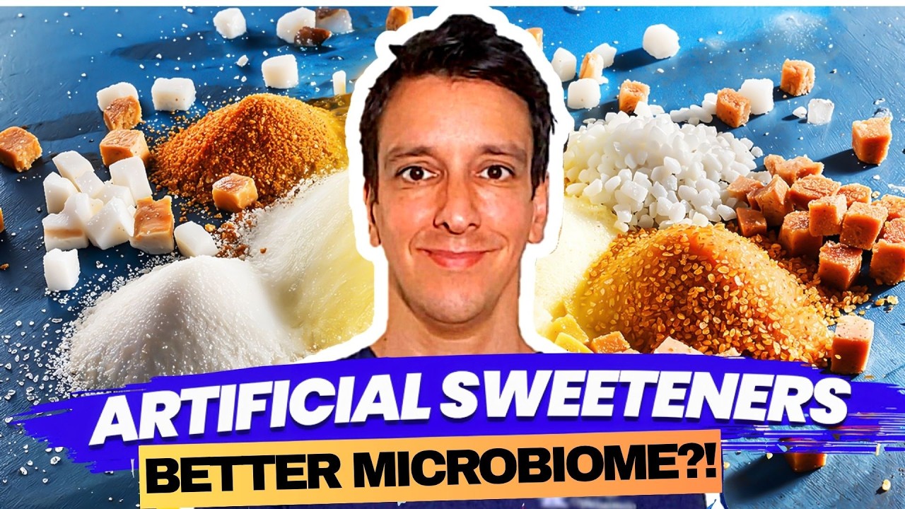 What Artificial Sweeteners do to your Microbiome | New Trial