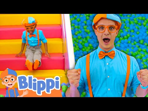 Blippi's Colorful Playground Dance Party! |  Blippi and Meekah Best Friend Adventures
