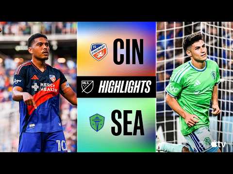 Temps forts du match FC Cincinnati - Seattle