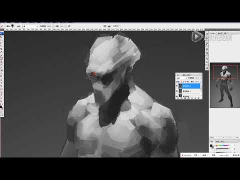 [ Part 1/2 ] Digital painting tutorial - Character...