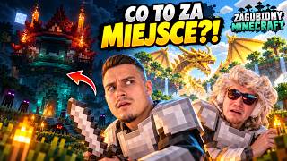 ZNALEŹLIŚMY MROCZNY ZAMEK I OGROMNE WYSPY 😱 POKONALIŚMY SMOKA?  ✅ Zagubiony Minecraft #2