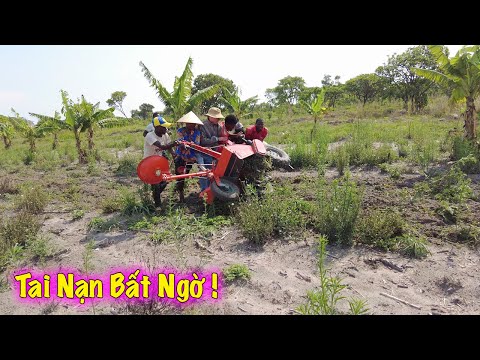 Linh Philip || Tai Nạn Bất Ngờ Trong Ngày Thứ 2 Sử Dụng Máy Xới Đất Trong Farm