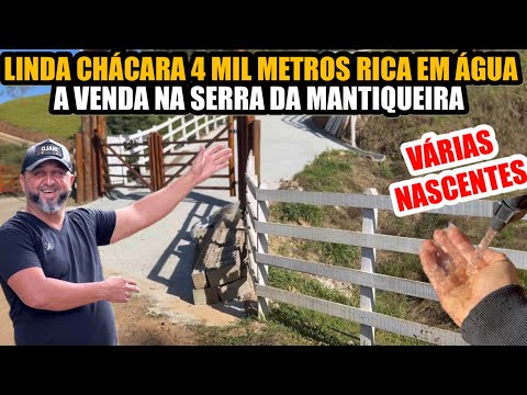 CHÁCARA DE 4 MIL METROS COM VARIAS NASCENTES E FÁCIL ACESSO
