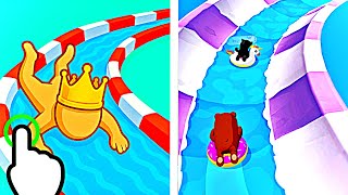 Aquapark iO - Aquapark Adventure Run - All Levels iOS Android GamePlay #4