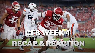 An Extremely Late CFB Week 4 Recap and Reaction