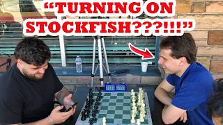 2446 Ruthless IM Trolling Georgian Hustler About Stockfish! IM Ruthless Robert vs Georgian Niko