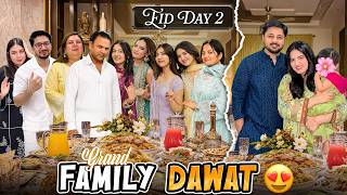 MAMA KI TARAF GRAND FAMILY DAWAT 😍♥️ | Meri Tabiyar Kharab Hogai 🤒| Subha 4 Bjy Fatima Ny Shoot Kea😂