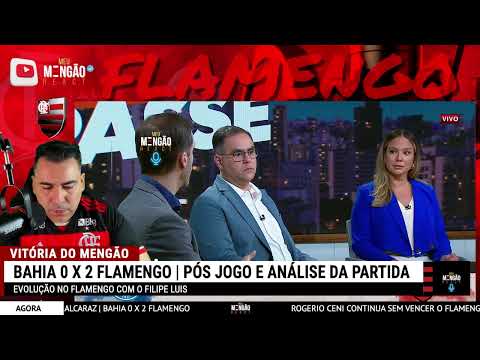 BAHIA 0 X 2 FLAMENGO | "DA GOSTO DE VER O FLAMENGO do FILIPE LUIS JOGAR ! É IMPRESSIONANTE"