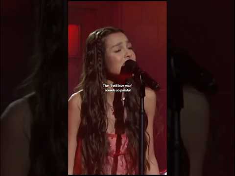 Olivia Rodrigo’s “I love you” sounds painful￼￼