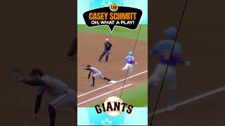 BRILLIANT DOUBLE PLAY By Casey Schmitt‼️2026 mlb