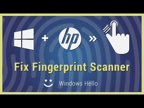 hp fingerprint reader not working windows 10