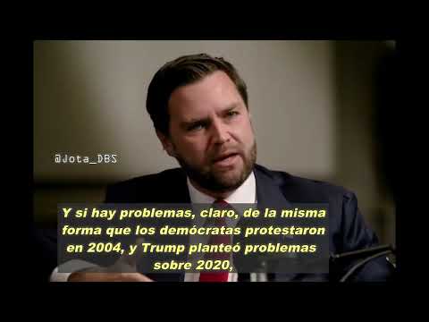 JD Vance *vs* Periodista del New York Times: "le vuelvo a repetir..."