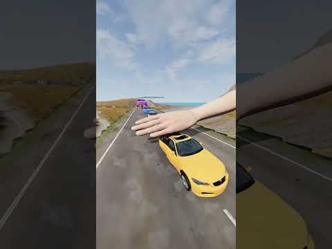 Small To Giant colorful cars VS Slap #19