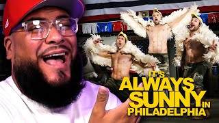 Always Sunny: The Gang Wrestles for the Troops Reaction (S5, E7)