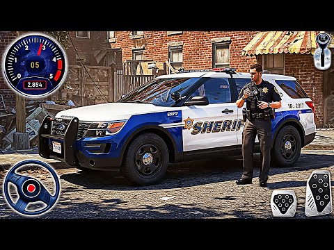 US Police Car Driving Game 3D - City Rescue Car Chase Race Sim | Android Gameplay