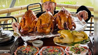 GẦN 150 TRIỆU LÀ MÓN QUÀ GỬI ĐẾN BÀ CON TỪ NGA SUMO CÙNG A EM ĂN VÀ ĂN GÀ ĐỐT THỐ NỔI TIẾNG CHÂU ĐỐC