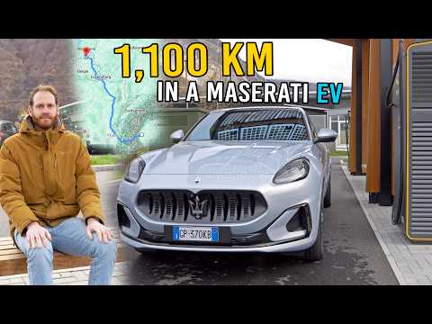 1100KM with an ELECTRIC MASERATI through 5 countries!!