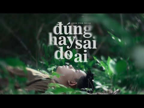 ĐÚNG HAY SAI DO AI - ĐẶNG VĨNH THỊNH (Official MV)