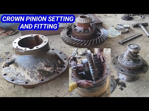 Crown Pinion Setting And Fittings‼️ How to Adjust Crown Pinion Play‼️ क्राउन पिनियन सेटिंग और फिटिंग