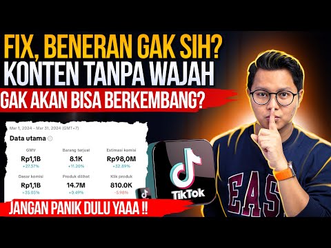 FIX, SERIUS GAK SIH TANPA WAJAH, UDAH SULIT DI AFFILIATER? CEK SEBELUM TELAT !