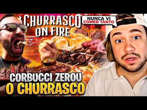 CORBUCCI QUEBROU O FESTIVAL DE CHURRASCO! - React Corbucci