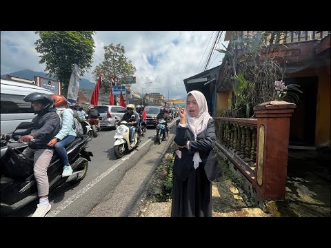 Kondisi jalan dieng km 17  hari ini 15 september | macet